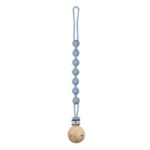 Baby Pacifier Clips Integrated silicone baby pacifier chain Teether Teething Toys Dummy Clip Holder Chain Clip Baby Gift