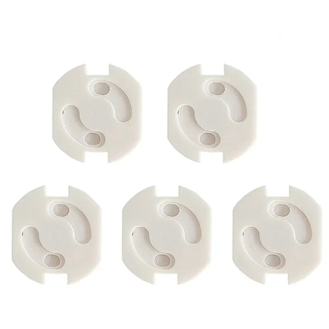 5pcs Kids Sockets Cover Plugs Baby Safety Electric Socket Outlet Plug Protection Children Security Safe Lock Cover