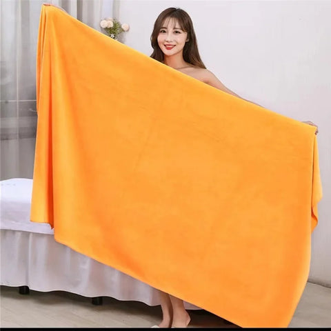 microfiber bath towel, absorbent,quick-drying,super soft hotel bath towel to wear bath towel Beauty Salon Sport Towel