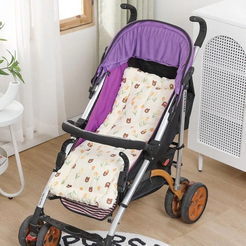 Baby Stroller Seat Cushion Soft Mattress Kids Pushchair Car Mat Stroller Accessories