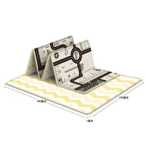 Foldable Baby Play Mat Puzzle Educational Mats Children's Carpets Baby Toys Kid Integrated Crawl Activitys Rugs Baby Accessories