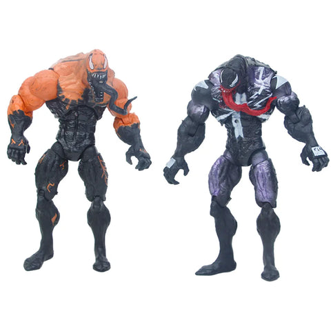 17cm Marvel Venom Carnage Action Figure Amazing Spiderman Anime Figure Room Decoration Adult Collection Model Toy for Kids Gift