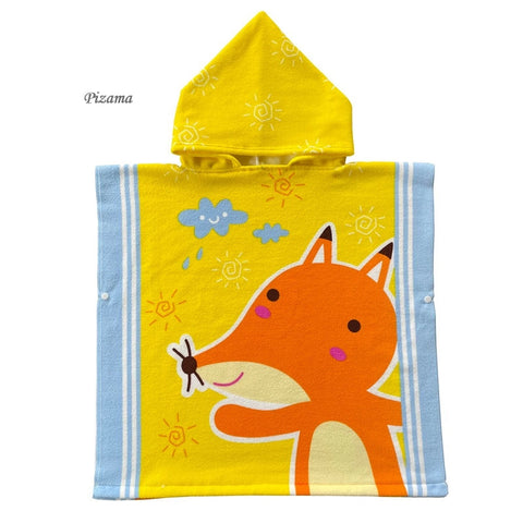 Baby Bath Towel Christmas Towel Baby Gifts For Newborn Muselina Bebe Beach Towels Blue Unicorn Hooded Sherpa For 0-12Years