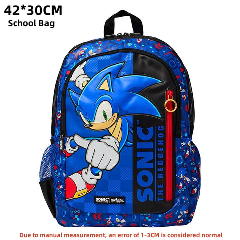 Australia Smiggle Schoolbag Sonic  Backpack Cartoon Series Children School Bag Anime Backpack Student Gift