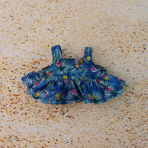 Hawaii Summer Beach Style Clothes For labubu 3.0 v1/v2/v3 clothes outfits For Ropa labubu Doll Clothes Accessories