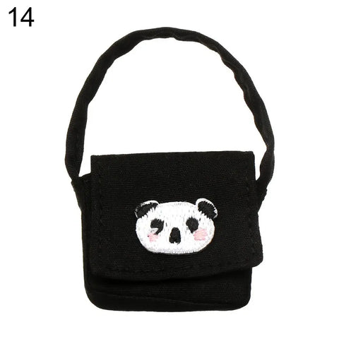 Fashion Handmand Doll Belt Bag For 1/11 OB11 Dolls DIY Doll Toys Backpack 1/6 1/8 1/12 BJD Dolls Bag Accessories