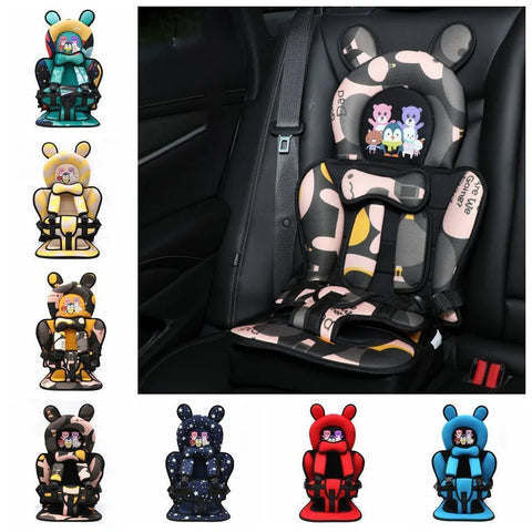 New Baby Safety Seat for 0-12 Years Old Kids Universal Car Mattress Pad Portable Shopping Cart Mat Child Seat Car Child Cushion