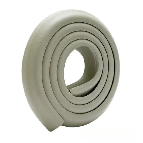 2M Baby Proofing Edge Corner Protector Strip Soft NBR Foam Padding Safety Corner Edge Bumper Guards for Fireplace Table Cabinet