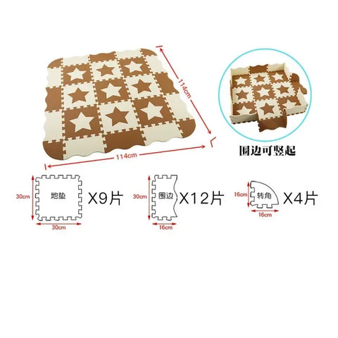 Animal Pattern Baby Play Mat Puzzle Toys For Kids Children EVA Foam Yoga Crawling Mats Floor Tapete Room Decor Baby Child Gifts