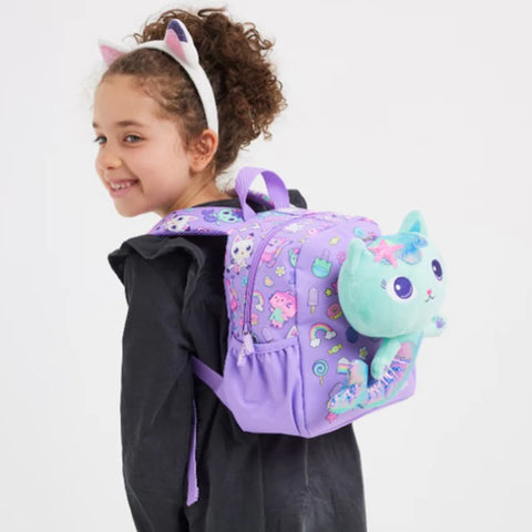 New Original Australia Smiggle Children Schoolbag Girl Gabby Shoulder Backpack Meal Bag Modeling Bags 14 Inch New Semester Gifts