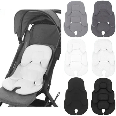 Universal Baby Stroller Seat Pad Cotton Seat Pad Baby Car Seat Cushion Child Infant Cart Mattress Mat Stroller Accessories