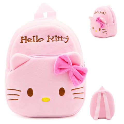 Sanrio Hello Kitty Plush Backpack Cartoon Anime Cute Backpack Kindergarten Schoolbag Baby Kawaii Backpack Cosplay Fashion Gifts