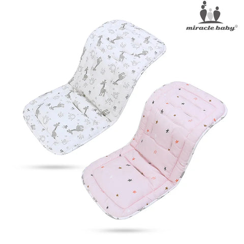 Comfortable Cotton Baby Stroller Pad Four Seasons General Soft Seat Cushion Child Cart Seat Mat Kids Pushchair Cushion For 0-27M