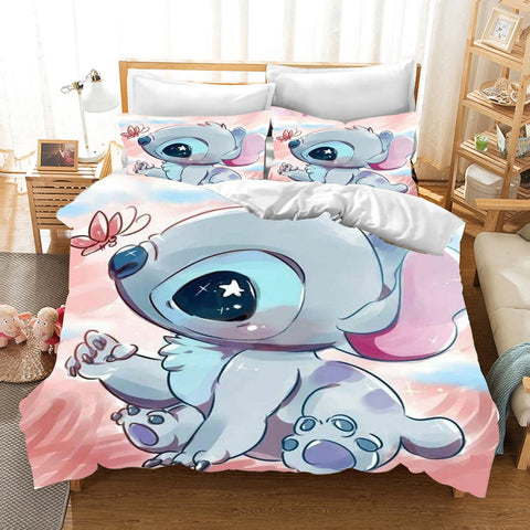 Duvet Cover Set Bedding Comforter Sets King Size  3D Children'S Bedding Set 3-Piece 1 Quilt Cover Stitch