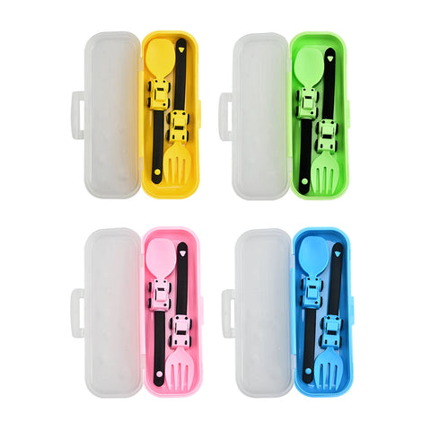 Mother Kids Things for Baby Complementary Feeding Utensils Children's Dishware Babies Cutlery Spoon Tableware Fork Stuff Solid