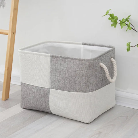 Home Supplies Sundries Sorting Basket Folding Linen Organizer Box Underwear Socks Baby Toys Storage Basket