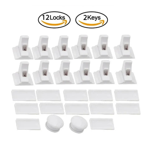 Magnetic Children's Lock for Extra Cabinet Door Safety: A Must-Have for Parents  Drawer Lock  Baby Protection  Baby Safety Lock