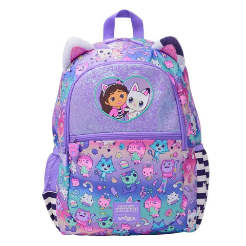 New Original Australia Smiggle Children Schoolbag Girl Gabby Shoulder Backpack Meal Bag Modeling Bags 14 Inch New Semester Gifts