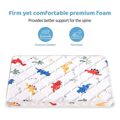 Pack and Play Mattress Topper - 38" x 26", Soft & Firm Premium Foam Pack N Play Mattresses Pad Portable Playard Mattress Topper