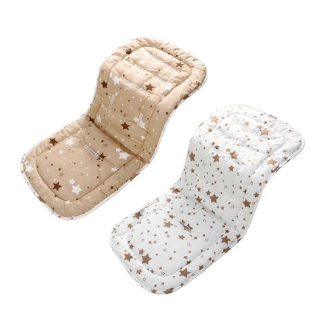 Comfortable Cotton Baby Stroller Pad Four Seasons General Soft Seat Cushion Child Cart Seat Mat Kids Pushchair Cushion For 0-27M