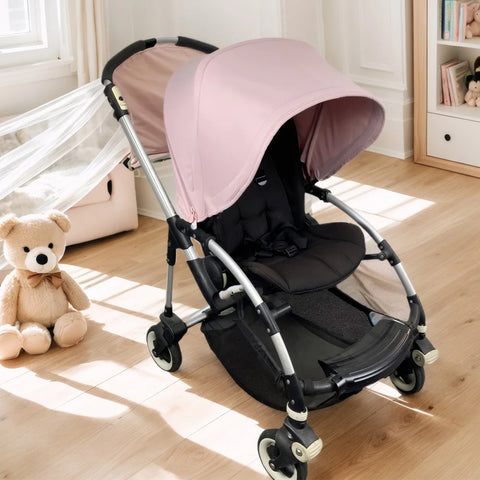 Baby Stroller Sun Shade Awning Canopy And Seat Cushion For Bugaboo Bee6 Bee5 Bee3 UV Proof Pram Cover Baby Stroller Accessories