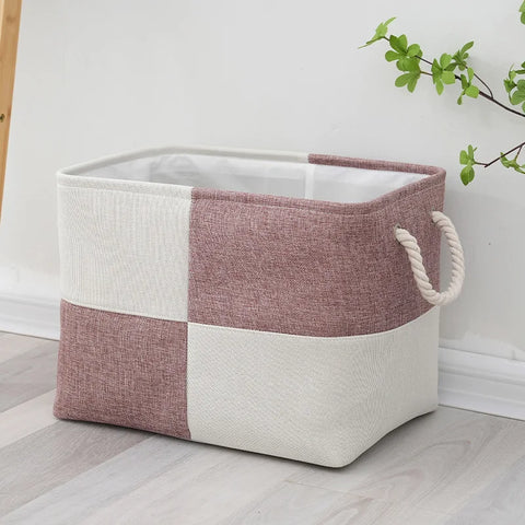 Home Supplies Sundries Sorting Basket Folding Linen Organizer Box Underwear Socks Baby Toys Storage Basket