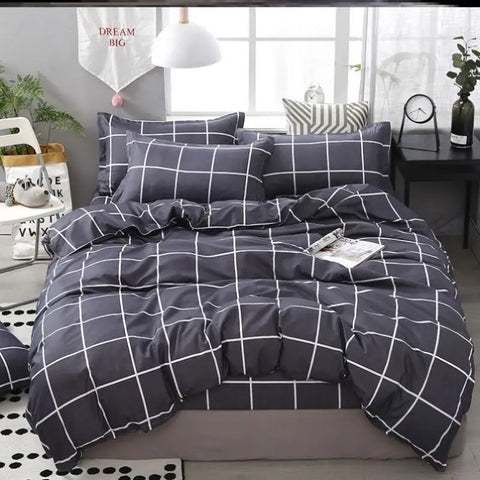 Brushed Duvet Bedding Set, Single Quilt Covers, Warm Bed Sheets, Pillowcases, Double Quilt Covers, Autumn, Winter