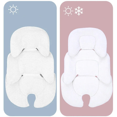 Universal Baby Stroller Seat Pad Cotton Seat Pad Baby Car Seat Cushion Child Infant Cart Mattress Mat Stroller Accessories