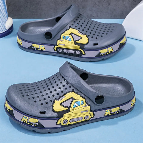 New Kids Clogs Baby Girls Slippers Summer Beach Water Shoes Indoor Outdoor EVA Casual Slipper Cute Little Girls Shoes Sandals