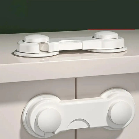 10PCS Baby Safety Locks Cabinet Locks Room Locks Drawer Locks Anti-Pinch Folio Locks Safety Protection Products