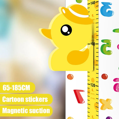 Removable 3d Three-dimensional Cartoon Height Stickers Self-adhesive Children's Magnetic Suction Baby Height Wall Stickers