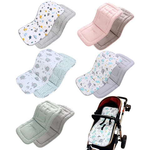 Baby Stroller Pad  Cotton Comfortable Four Seasons General Soft Seat Cushion Child Cart Seat Mat Kids Pushchair Cushion