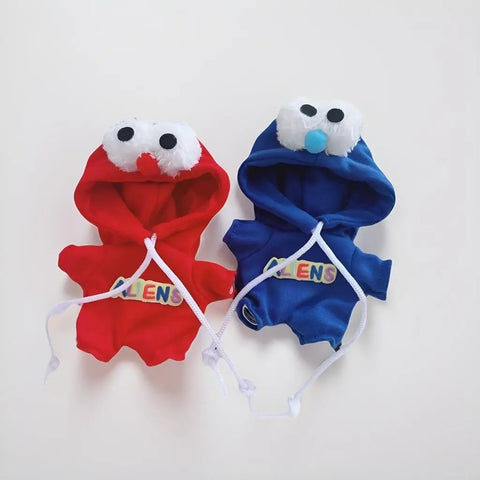 15cm Doll'S Clothes Outfit Accessories For Korea Kpop Exo Labubu Idol Dolls 10cm cotton doll crawling clothes pull-up Clothing