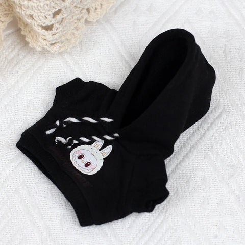 17cm Labubu Clothes Sweatshirt Heart-beating Macaron Labubu Doll Clothes