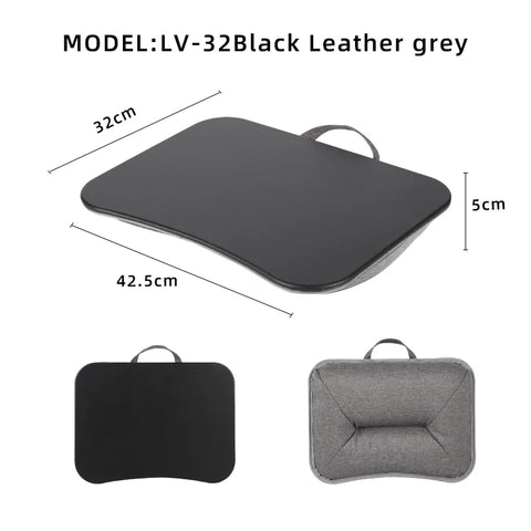 MUMUCC Multifunctional Laptop Desk With Cushion and Filled with Foam Particles, Small Pillow Table, Hard Mouse Pad Large