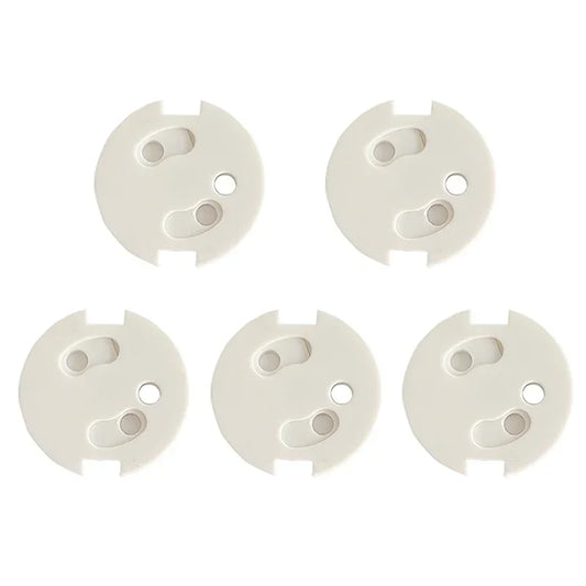 5pcs Kids Sockets Cover Plugs Baby Safety Electric Socket Outlet Plug Protection Children Security Safe Lock Cover