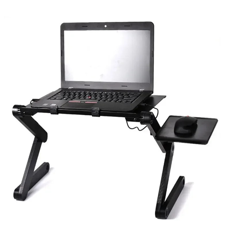 Office Furniture Computer Stand 42*26cm Adjustable Foldable Laptop Holder Notebook Desks Lap PC Folding Desk Table Vented Stand