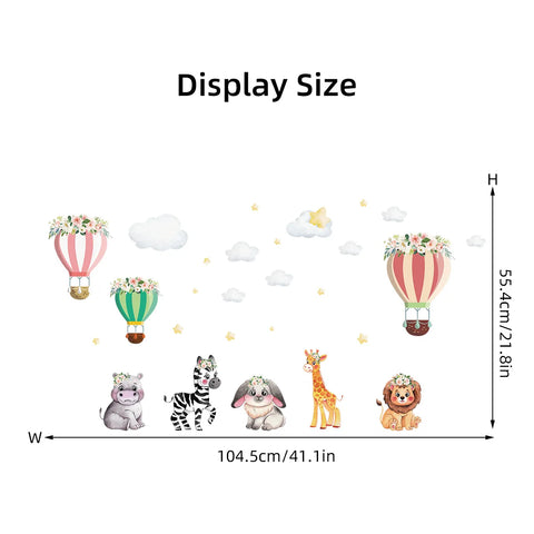 Cartoon Planet Rocket Height Measurement Wall Stickers for Kids Room Baby Boy Room Height Roller Grow Up Chart Wall Decals Mural