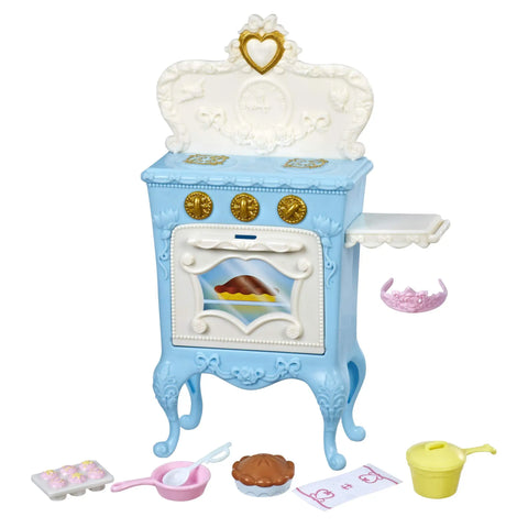 Original Disney Princess Ariel Royal Vanity Belle Royal Kitchen Cinderella Tea Cart Chariot Playset Pretend Play for Girl Gifts