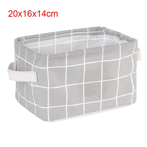 Folding Storage Basket For Kids Toys Organizer Storage Box Toys Basket Sundries Laundry Basket Storage Organizer Box Containers