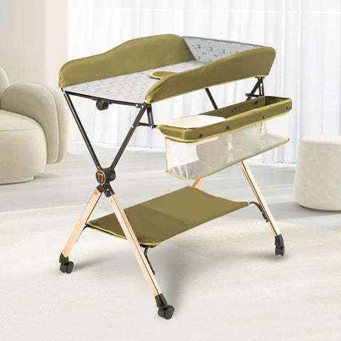 Diaper changing table Baby care table newborn baby changing diaper changing table Massage baby folding replacement