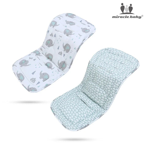 Comfortable Cotton Baby Stroller Pad Four Seasons General Soft Seat Cushion Child Cart Seat Mat Kids Pushchair Cushion For 0-27M