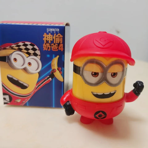 New Despicable Me 4 Minions Cute Action Figure Model Collectible Toy Room Decoration Kid Birthday Gifts