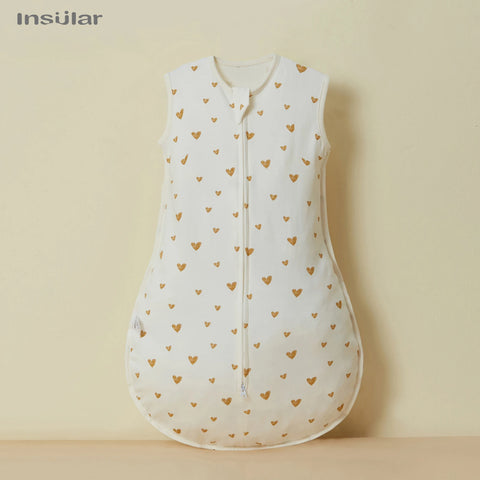 Insular Baby Sleep Sack Sleepping Bag Unisex Sleeveless 100% Cotton Wearable Bedding Blanket Suit Summer Soft For Baby Toddler