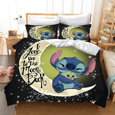 Duvet Cover Set Bedding Comforter Sets King Size  3D Children'S Bedding Set 3-Piece 1 Quilt Cover Stitch