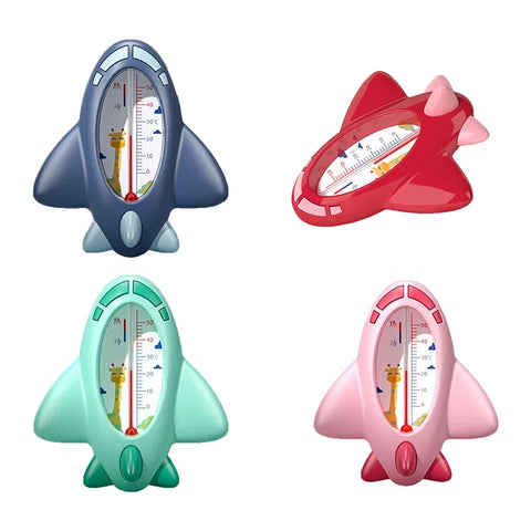 Sensor for Babies Floating Waterproof Shower Thermometer Aircraft Baby Bath Shower Water Thermometer Safe Temperature