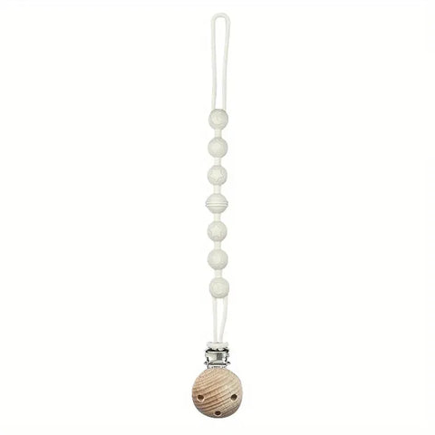 Baby Pacifier Clips Integrated silicone baby pacifier chain Teether Teething Toys Dummy Clip Holder Chain Clip Baby Gift