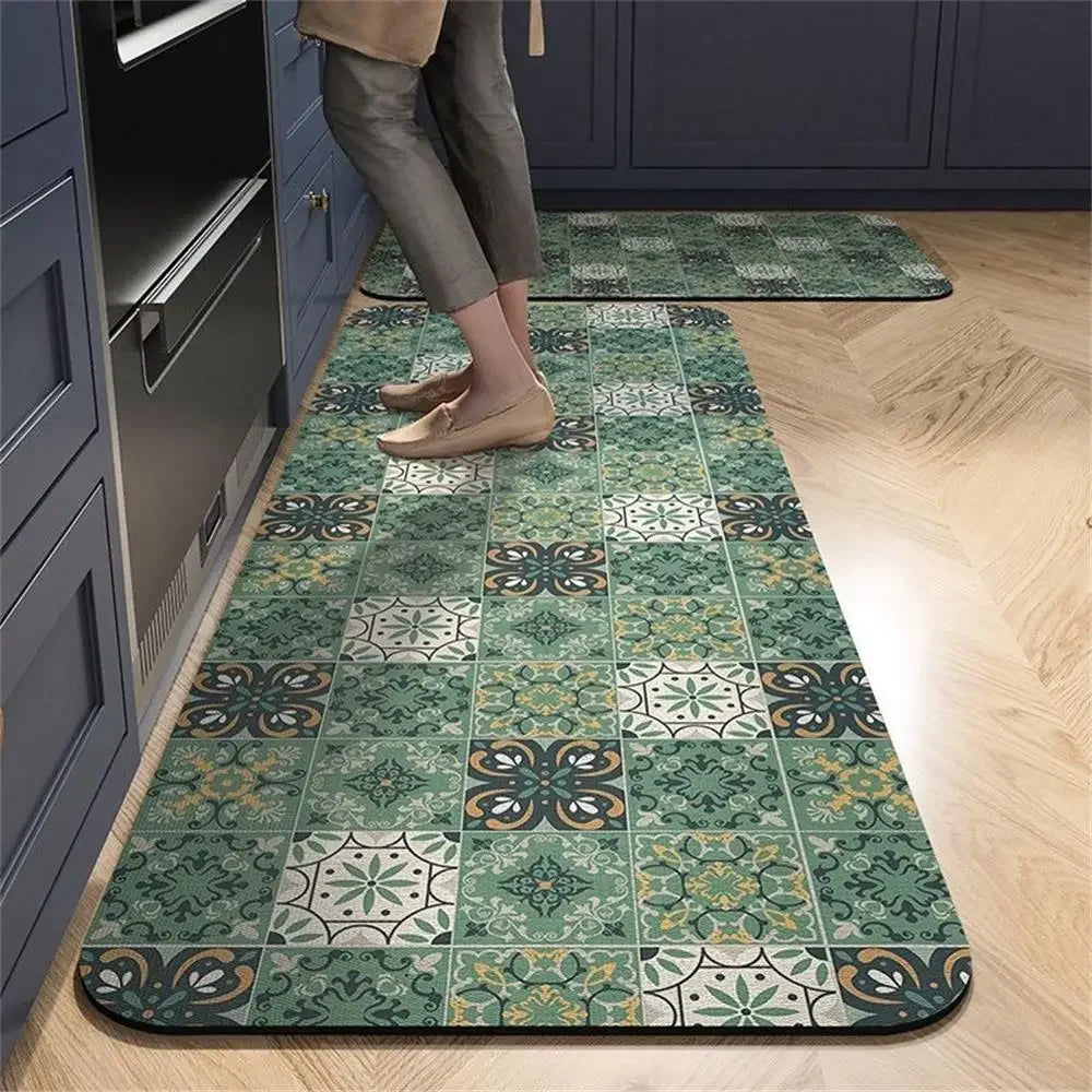 Non-slip Kitchen Carpets for Living Room Long Area Rug Kitchen Floor Mat Carpets Entrance Door Mat Home Decor Alfombra Tapis 러그