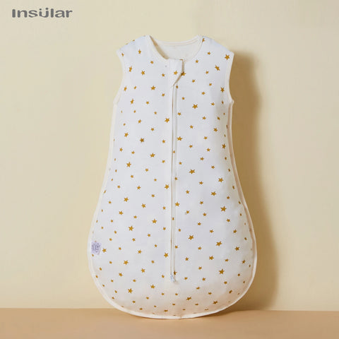 Insular Baby Sleep Sack Sleepping Bag Unisex Sleeveless 100% Cotton Wearable Bedding Blanket Suit Summer Soft For Baby Toddler