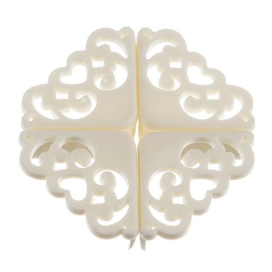 4Pcs/lot Hollow Out Flower Pattern Soft Baby Safe Corner Protector Baby Kids Table Desk Corner Guard Children Safety Edge Guards